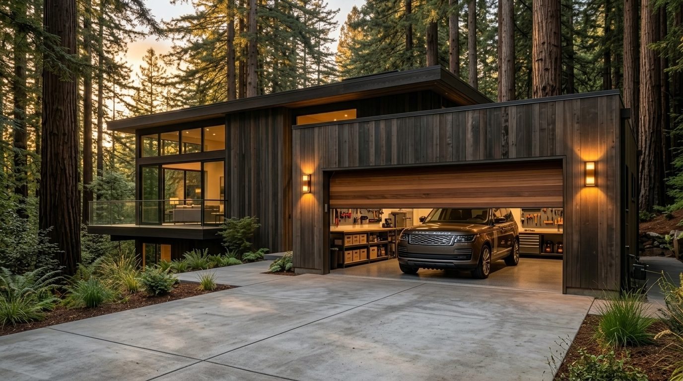 Harper Expert Garage Door Overhead Garage Door Gliding Open in Willowbrook, IL